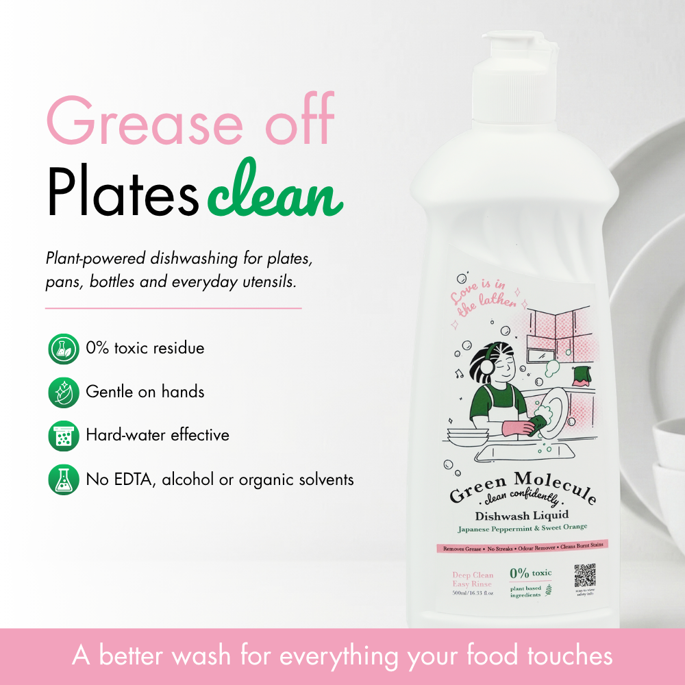 Dishwashing Liquid – Cuts Grease, Rinses Without Toxic Residue